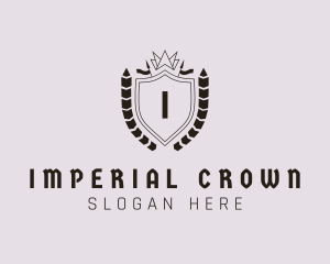 Medieval Knight Shield logo design