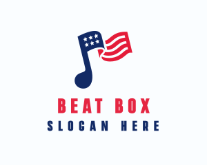 American Musical Note logo