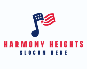 American Musical Note logo