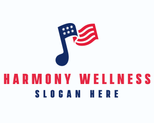 American Musical Note logo