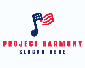 American Musical Note logo