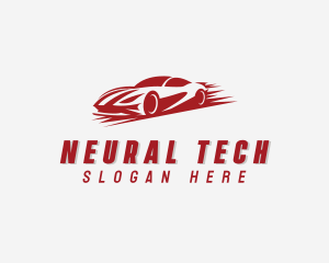 Super Car Racing Vehicle Logo