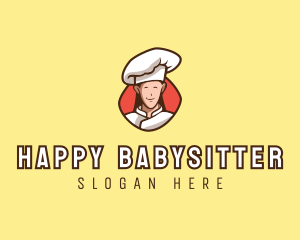 Happy Restaurant Chef logo design