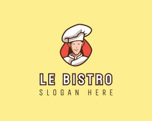 Happy Restaurant Chef logo design