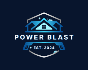 Housekeeping Power Washing logo design