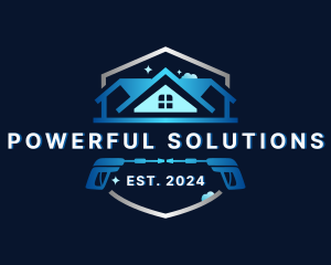 Housekeeping Power Washing logo design