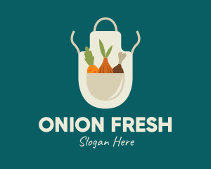 Vegetable Chef Apron logo