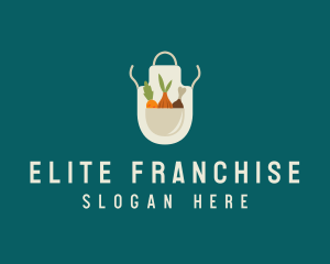 Vegetable Chef Apron logo design