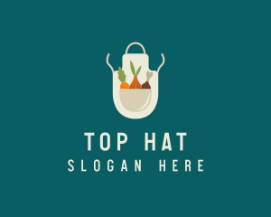 Vegetable Chef Apron logo design