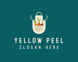 Vegetable Chef Apron logo design