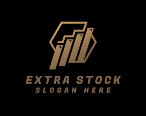 Investment Stock Market logo design