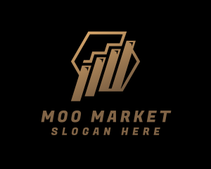 Investment Stock Market logo design