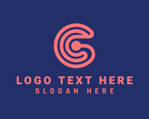 Modern Tech Letter C  logo