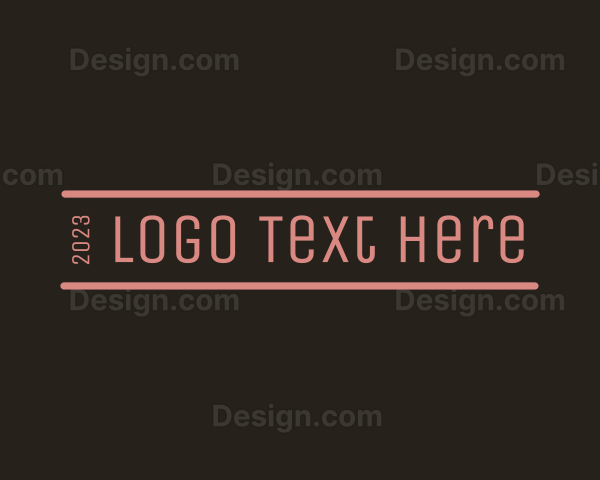 Modern Clothing Brand Logo