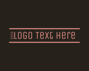 Modern Clothing Brand   Logo