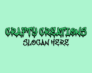 Graffiti Paint Artist logo design