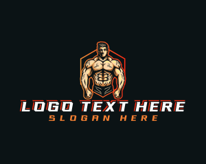 Fitness Bodybuilder Gym logo