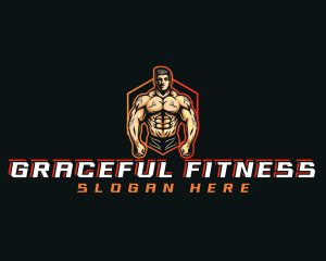 Fitness Bodybuilder Gym logo