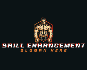 Fitness Bodybuilder Gym logo