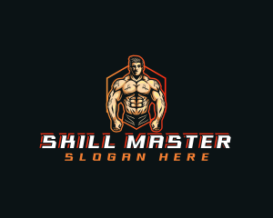 Fitness Bodybuilder Gym logo