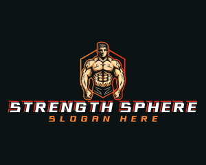 Fitness Bodybuilder Gym logo
