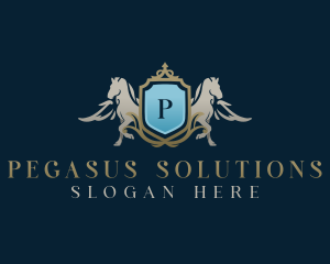 Pegasus Crest Boutique logo design