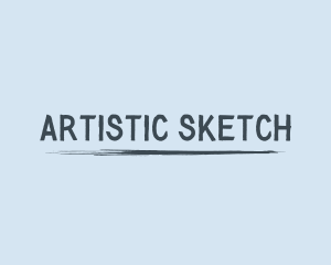 Sketch Line Minimalist logo design