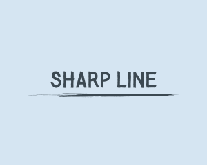 Sketch Line Minimalist logo design