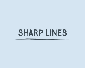 Sketch Line Minimalist logo design