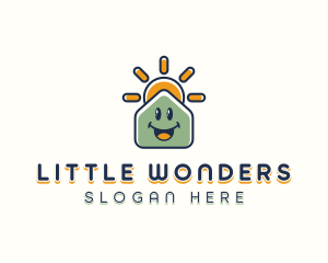 Kindergarten Preschool Childcare  logo design