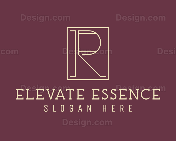 Elegant Boutique Letter R Logo