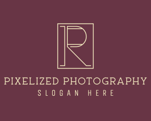 Elegant Boutique Letter R logo design