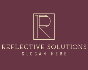 Elegant Boutique Letter R logo design