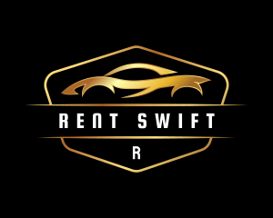 Luxury Car Rental logo design