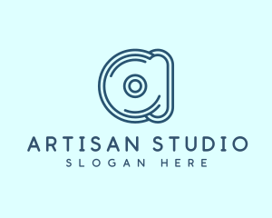 Business Studio Letter A logo design