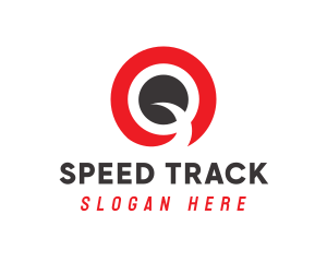 Modern Swoosh Letter Q logo