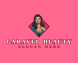 Beautiful Sexy Female logo design