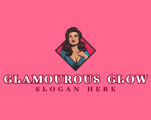 Beautiful Sexy Female logo design