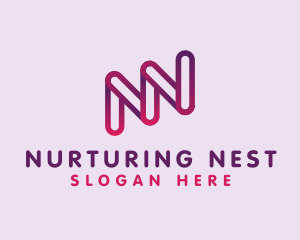 Generic Modern Letter N logo design