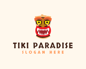 Tiki Mask Monster  logo