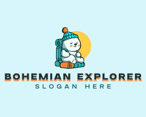 Bag Bear Explorer logo design