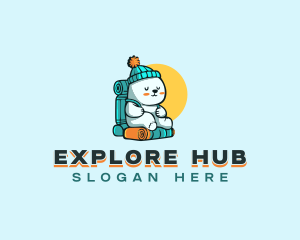 Bag Bear Explorer logo design