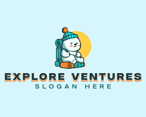 Bag Bear Explorer logo design