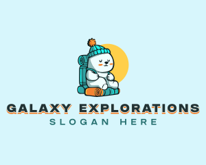 Bag Bear Explorer logo design