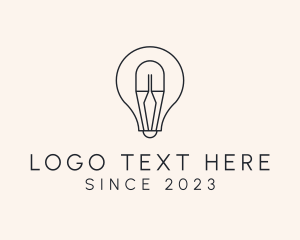 Electrical Light Bulb logo