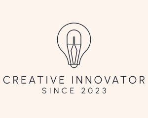 Electrical Light Bulb logo design