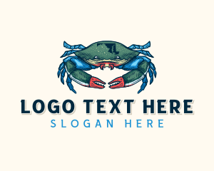 Maryland Crab Crustacean logo