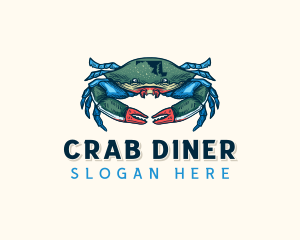 Maryland Crab Crustacean logo