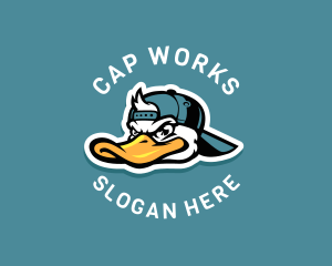 Duck Cap Streetwear  logo design