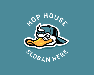 Duck Cap Streetwear  logo design